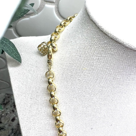 NWT Kendra Scott Daphne 14K Gold and Turquoise Necklacelace - Picture 5 of 6